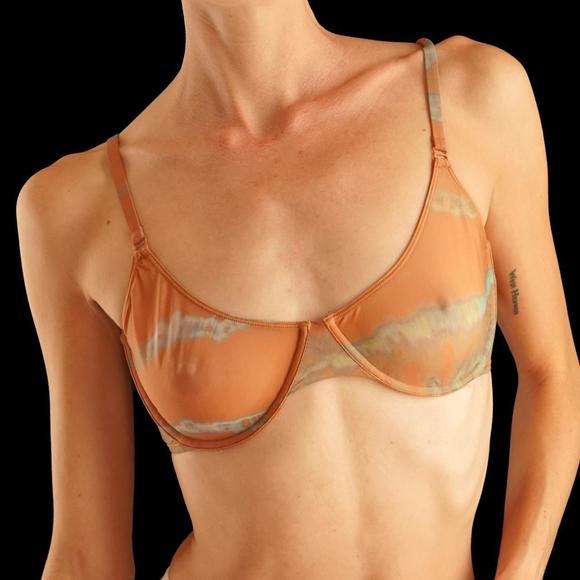 Skims Jelly Sheer Underwire Scoop Bra - Picture 2 of 4